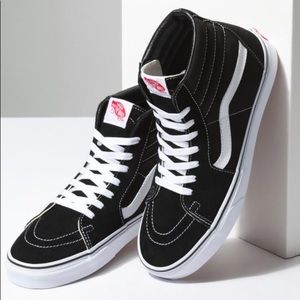 Vans Black Sk8-Hi Sneakers